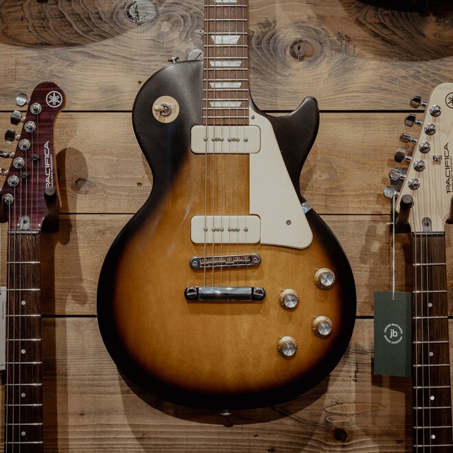 Gibson Les Paul 60's Tribute P90 Pickups Vintage Sunburst, w/Gigbag