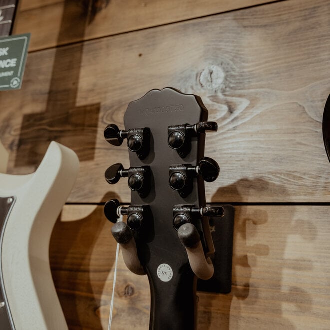 Epiphone Les Paul Studio Gothic Electric, Black w/Deluxe Hardcase