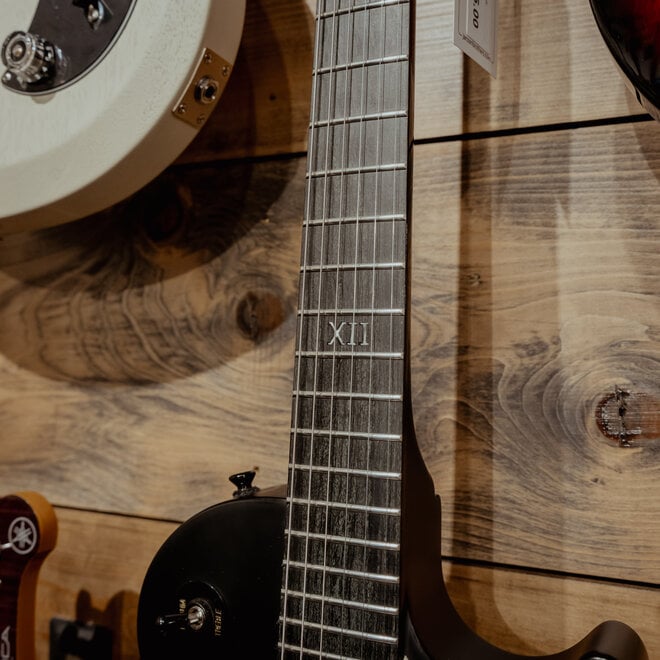 Epiphone Les Paul Studio Gothic Electric, Black w/Deluxe Hardcase