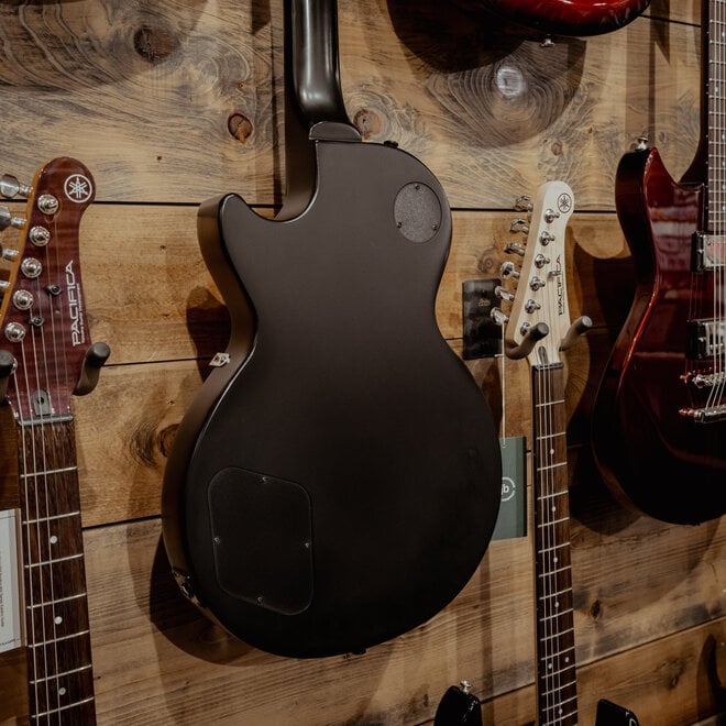 Epiphone Les Paul Studio Gothic Electric, Black w/Deluxe Hardcase