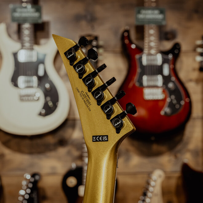 Jackson X Series Soloist SLX DX Electric Guitar, Laurel Fingerboard, Gold Bullion