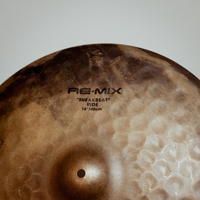 Zildjian Re-Mix Breakbeat Ride Cymbal, 18"