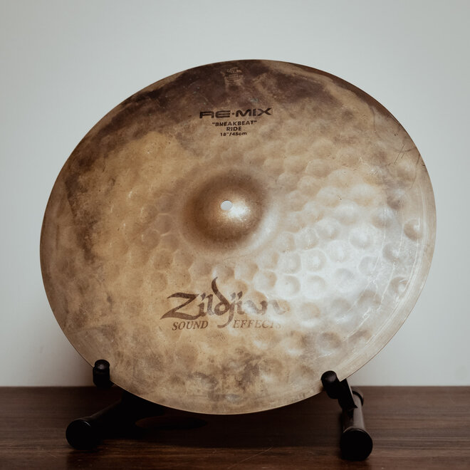 Zildjian Re-Mix Breakbeat Ride Cymbal, 18"
