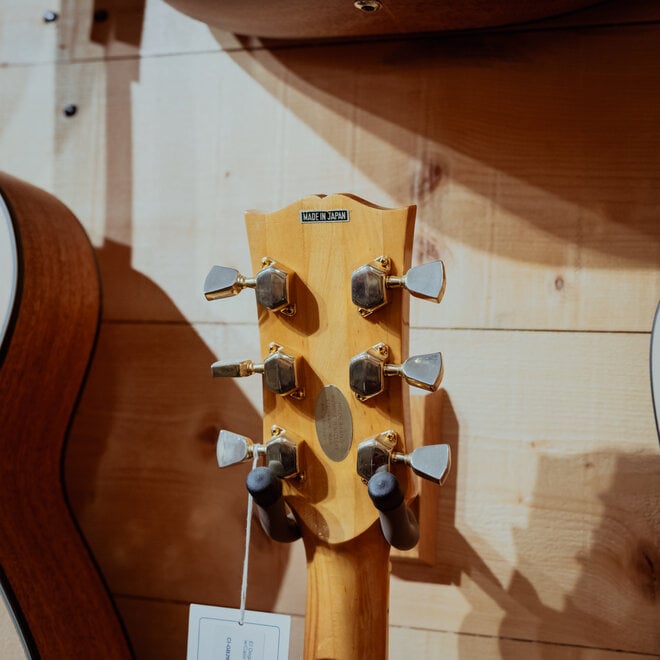 El Degas G B29 Super Jumbo Acoustic Guitar, Natural w/Case