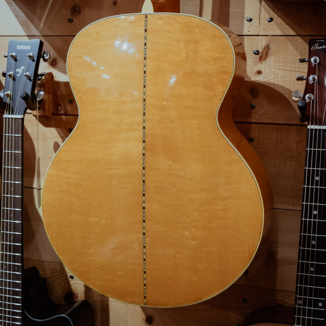 El Degas G B29 Super Jumbo Acoustic Guitar, Natural w/Case