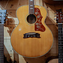 El Degas G B29 Super Jumbo Acoustic Guitar, Natural w/Case