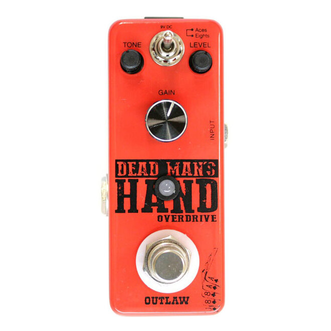 Outlaw Effects Dead Man’s Hand 2-Mode Overdrive Pedal