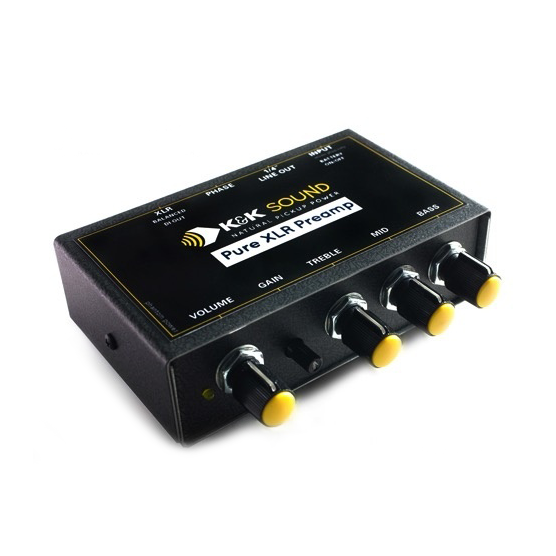 K&K Sound Pure XLR Preamp