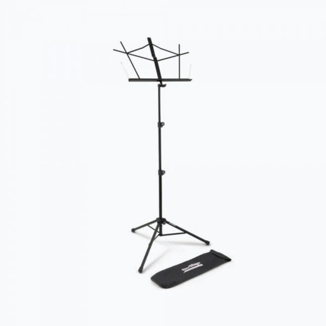On-Stage SM7222BB Tripod Base Music Stand, w/Gigbag
