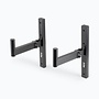 On-Stage SS7323B Adjustable Wall-Mount Speaker Brackets (Pair)