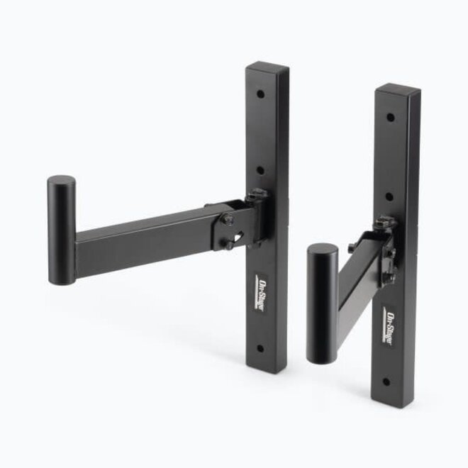 On-Stage SS7323B Adjustable Wall-Mount Speaker Brackets (Pair)