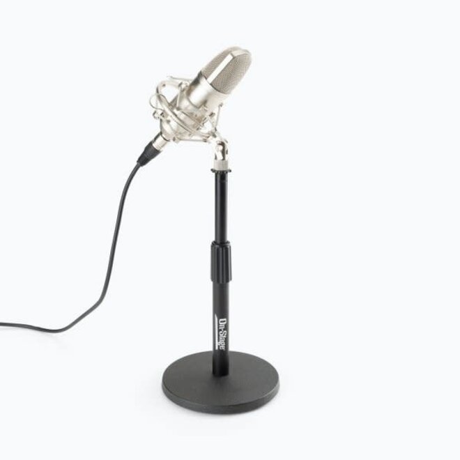 On-Stage DS7200B Adjustable Desktop Microphone Stand