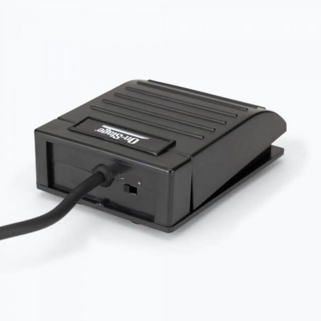 On-Stage KSP20 Universal Keyboard Sustain Pedal, w/Polarity Switch