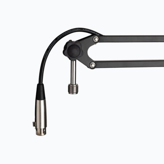 On-Stage MBS5000 Deskmount Microphone Boom Arm, w/XLR Cable