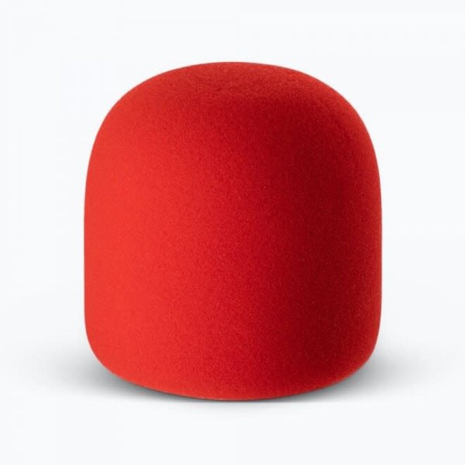 On-Stage Microphone Windscreen, Red