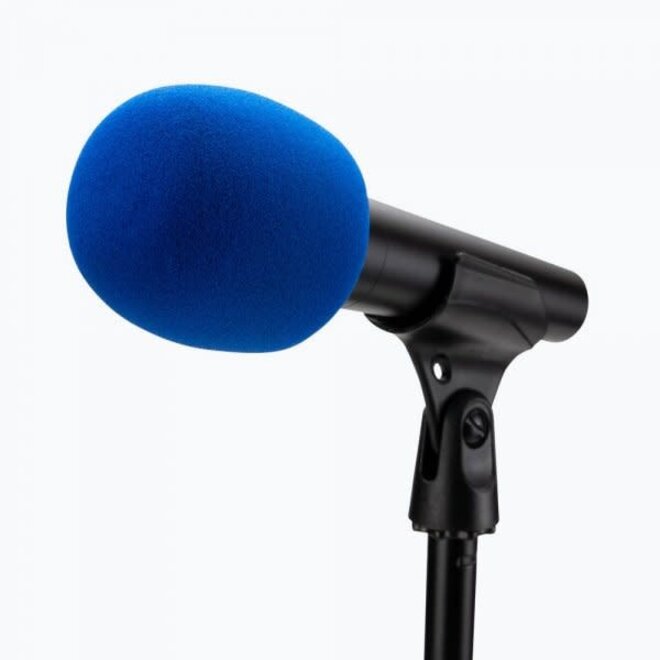 On-Stage Microphone Windscreen, Blue
