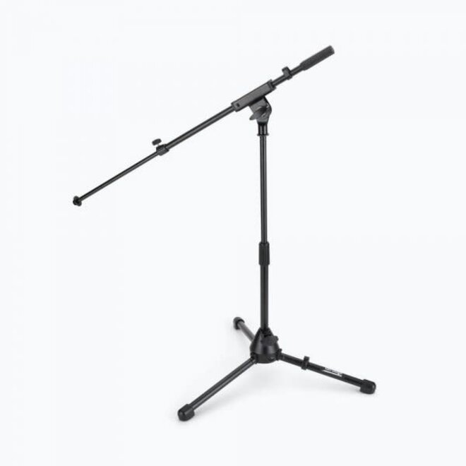 On-Stage MS7411TB Short Tripod Microphone Stand, w/Telescoping Boom