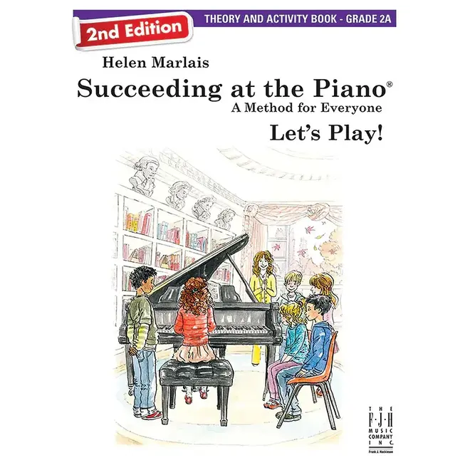 FJH Helen Marlais' Succeeding at the Piano, Grade 2A, Theory & Activity Book (2nd Edition)