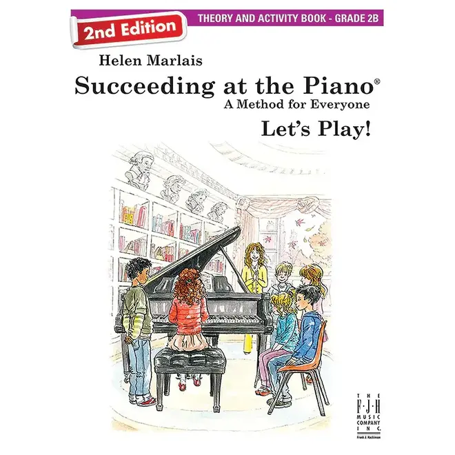 FJH Helen Marlais' Succeeding at the Piano, Grade 2B, Theory & Activity Book (2nd Edition)