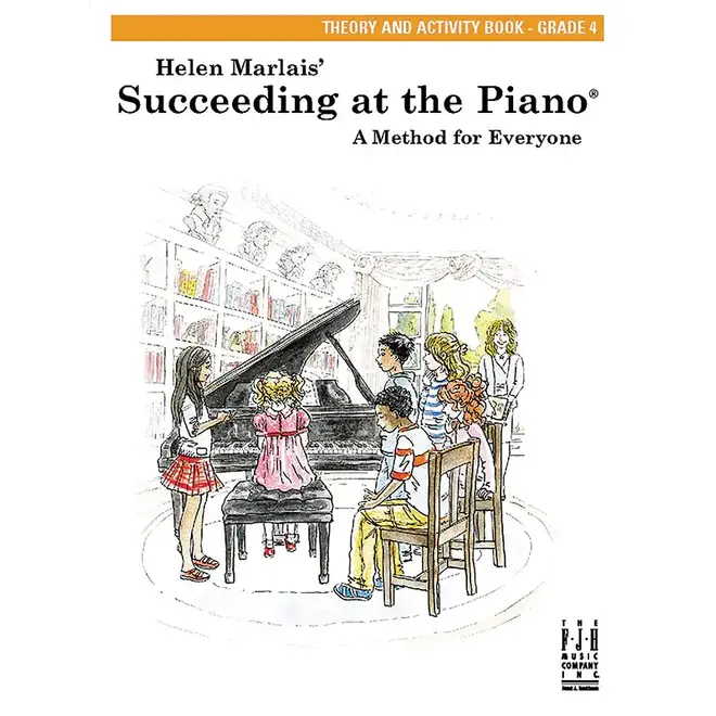 FJH Helen Marlais' Succeeding at the Piano, Grade 4, Theory & Activity Book (2nd Edition)