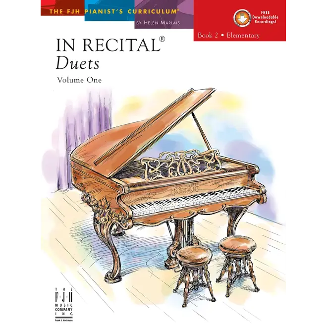 FJH In Recital Duets, Book 2, w/Online Audio