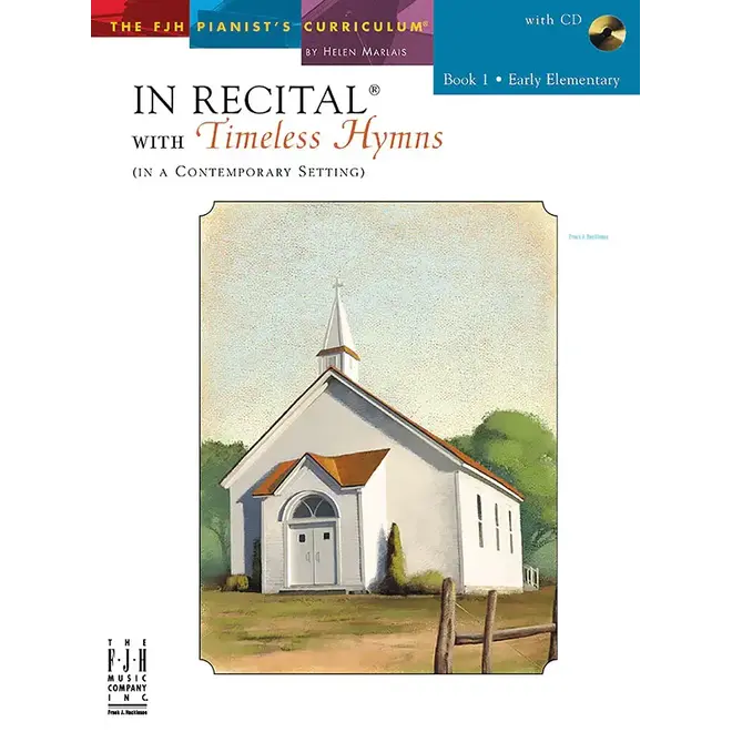 FJH In Recital with Timeless Hymns, Book 1, w/CD