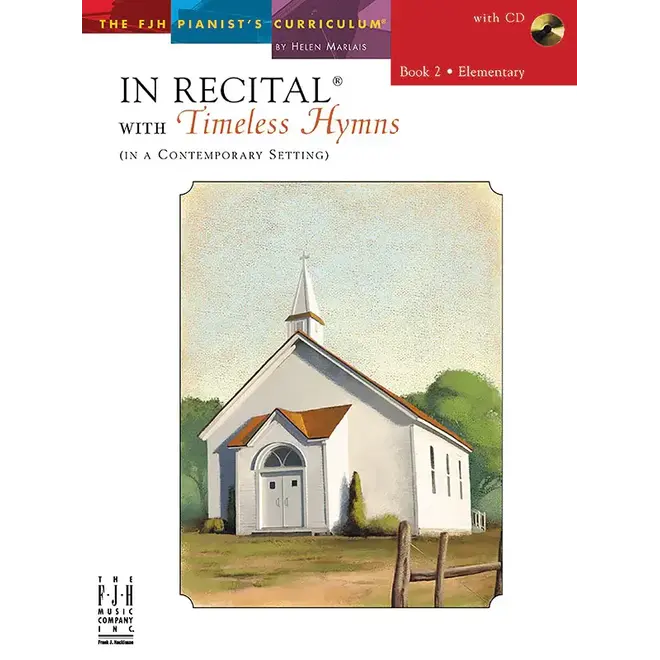 FJH In Recital with Timeless Hymns, Book 2, w/CD