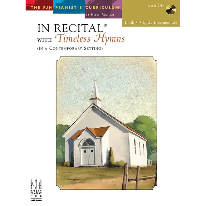 FJH In Recital with Timeless Hymns, Book 4, w/CD