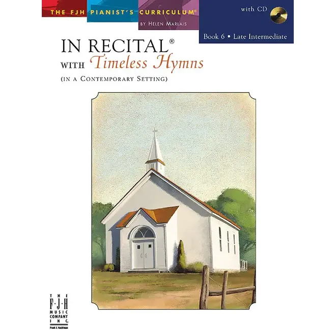 FJH In Recital with Timeless Hymns, Book 6, w/CD