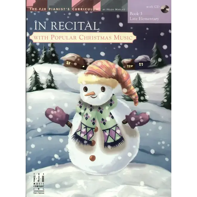 FJH In Recital with Popular Christmas Music, Book 3