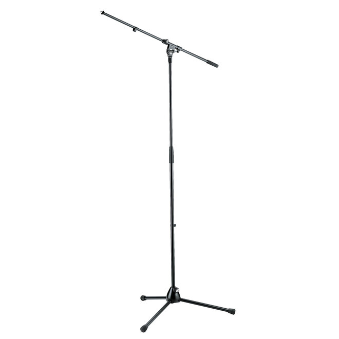 K&M 210/2 Microphone Stand, Black