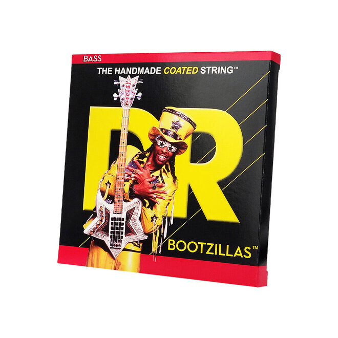 DR Bootzillas K3 Coated 4-String Bass Guitar Strings, 50-110 Heavy