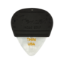 Fender Mojo Grip Celluloid Guitar Picks, White Moto, Thin (3 Pack)