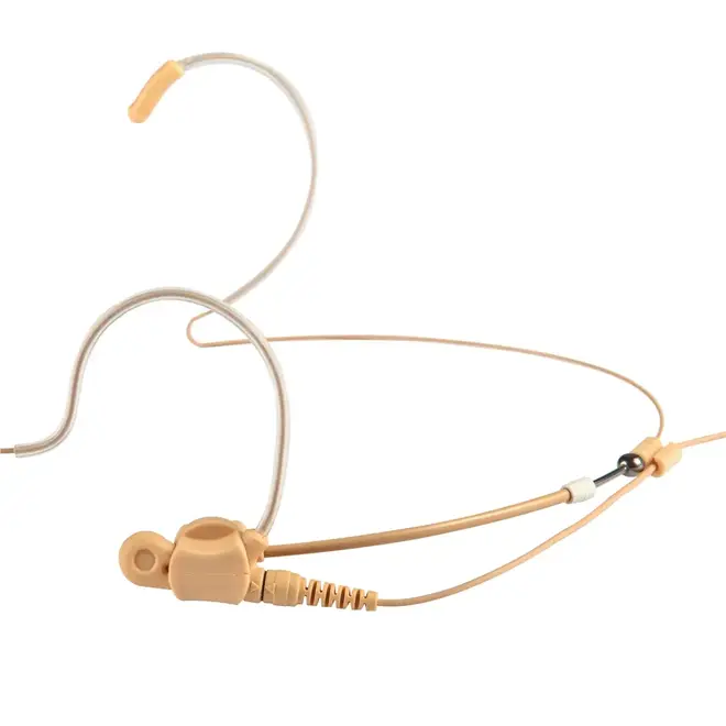 Apex 575 Low-Profile Condensor Headset Mic, Tan