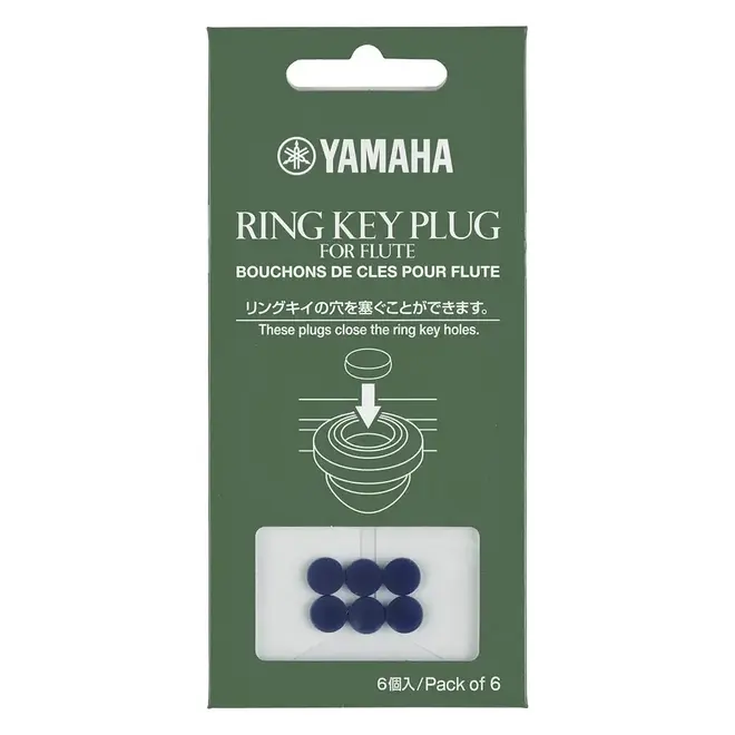 Yamaha Flute Ring Key Plugs (6 Pack)
