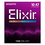 Elixir 11150 Polyweb 80/20 Bronze Acoustic Guitar Strings, 12-String, 10-47 Light