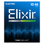 Elixir 19052 Optiweb Nickel Plated Electric Guitar Strings, 10-46 Light