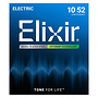 Elixir 19077 Optiweb Nickel Plated Electric Guitar Strings, 10-52 Light/Heavy