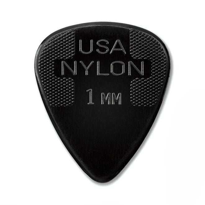Jim Dunlop Nylon Standard Guitar Picks, 1.0 (12 Pack)