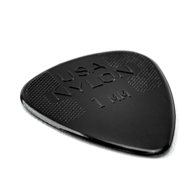 Jim Dunlop Nylon Standard Guitar Picks, 1.0 (12 Pack)