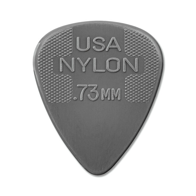 Jim Dunlop Nylon Standard Guitar Picks, .73 (12 Pack)
