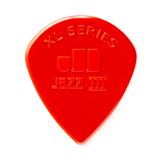 Jim Dunlop Jazz III XL Nylon Guitar Picks (6 Pack)