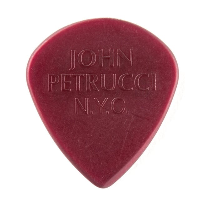Jim Dunlop John Petrucci Primetone Jazz III Guitar Picks, Oxblood (3 Pack)