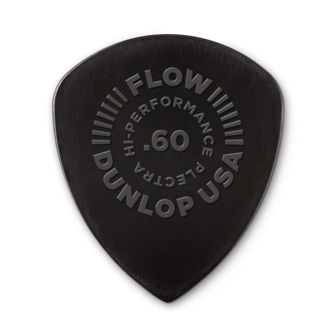 Jim Dunlop Flow Nylon Guitar Picks, .60 (12 Pack)
