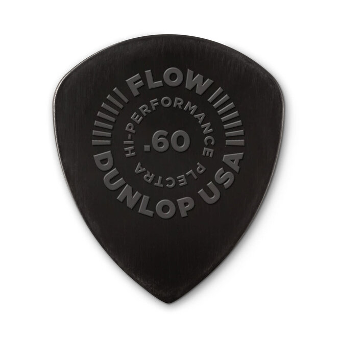 Jim Dunlop Flow Nylon Guitar Picks, .60 (12 Pack)