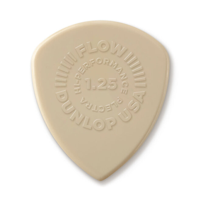 Jim Dunlop Flow Nylon Guitar Picks, 1.25 (12 Pack)