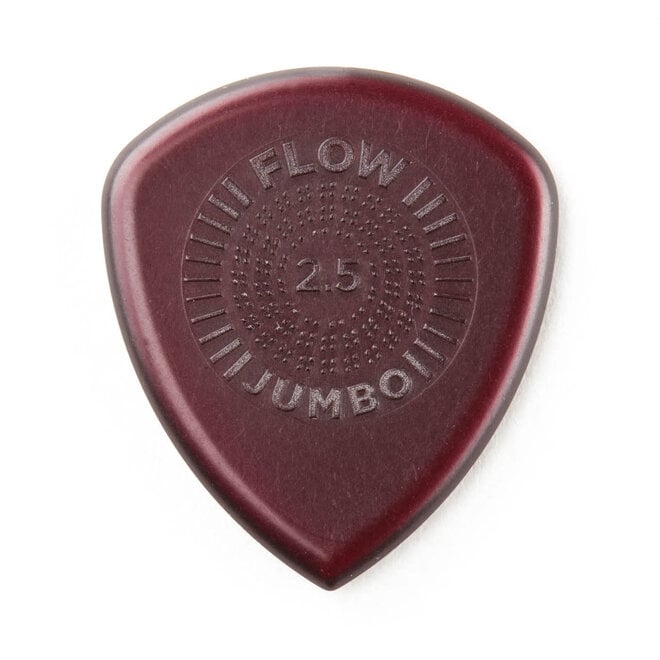 Jim Dunlop Flow Jumbo Grip Guitar Picks, 2.5 (3 Pack)