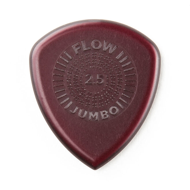 Jim Dunlop Flow Jumbo Grip Guitar Picks, 2.5 (3 Pack)