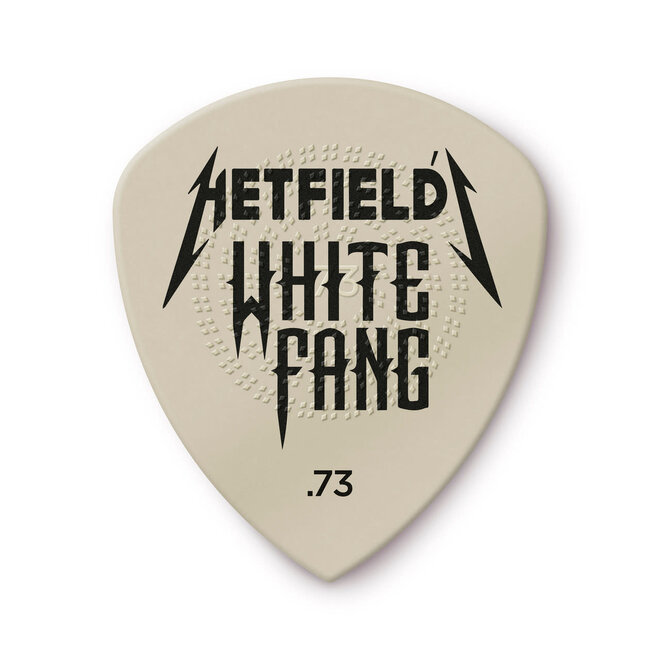 Jim Dunlop Hetfield's White Fang Custom Flow Guitar Picks, .73 (6 Pack)