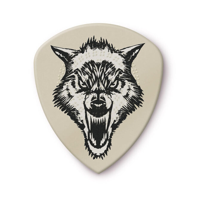 Jim Dunlop Hetfield's White Fang Custom Flow Guitar Picks, 1.0 (6 Pack)